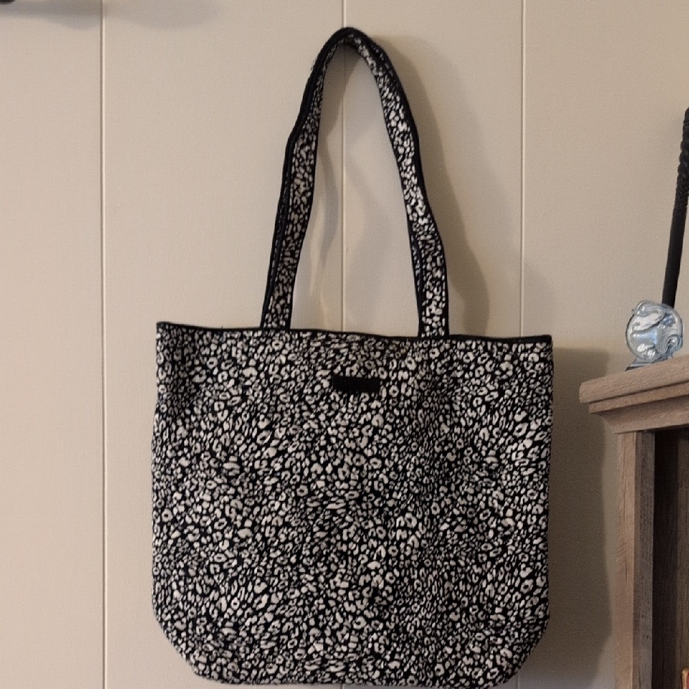 Vera Bradley Black and White Patterned Tote